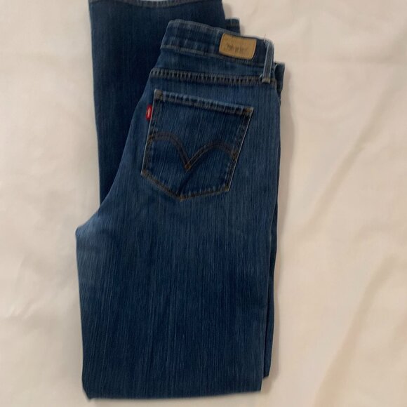 Levi's Perfect Waist 525 Boot Cut Size 8 M Jeans - Picture 5 of 7